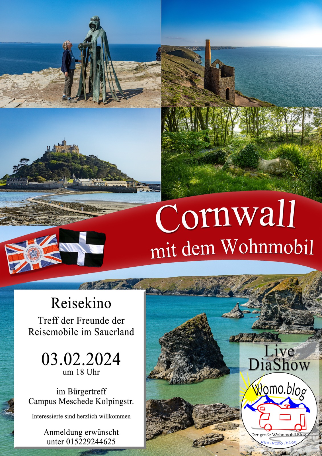 Cornwall mit dem Wohnmobil