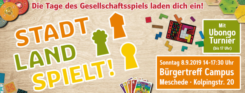 Stadt, Land, Spielt! auch 2019 wieder in Meschede