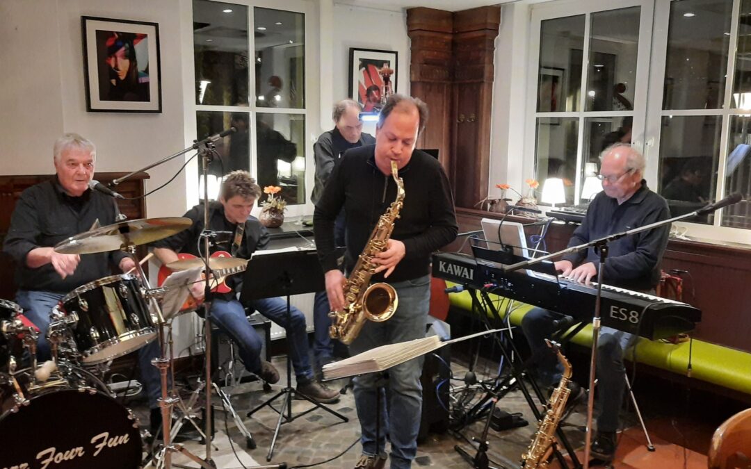 Jazz Four Fun am Samstag 12.04.2025 live im Campus