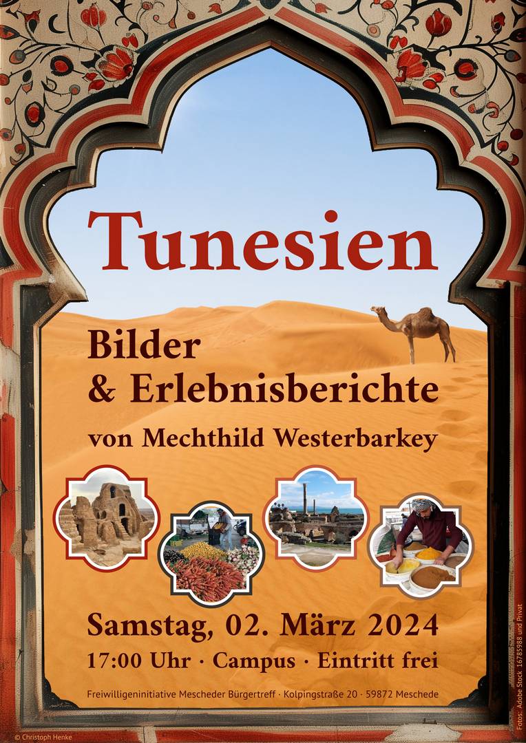 Tunesien – von der Römerzeit bis ins quirlige, farbenfrohe Jetzt!