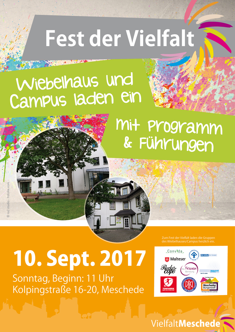 Fest der Vielfalt in Wiebelhaus und Campus